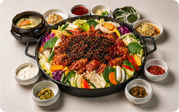 비법 마라 쫄닭갈비