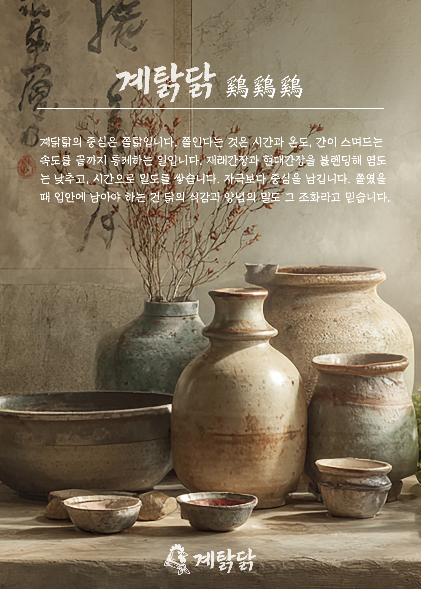 계탉닭 브랜드 포스터 8